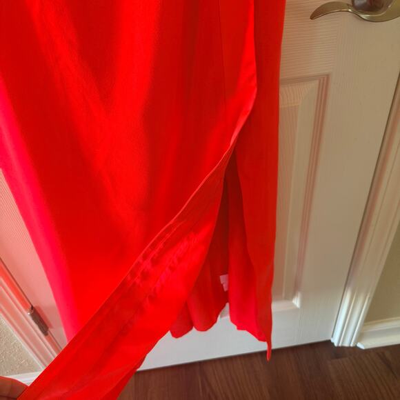 NWT Lilly Pulitzer Anasophia Rosette Strapless Maxi Dress Sz 16 Cane Coral Pink - Picture 10 of 13